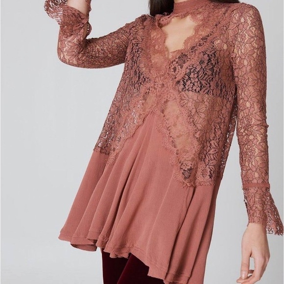 Free People Tell Tale Lace Tunice - Picture 3 of 10